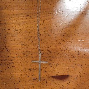 Cross Necklace Silver